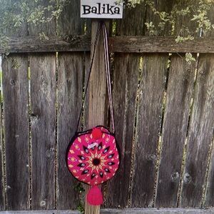 Wayuu Round Shoulder Bag